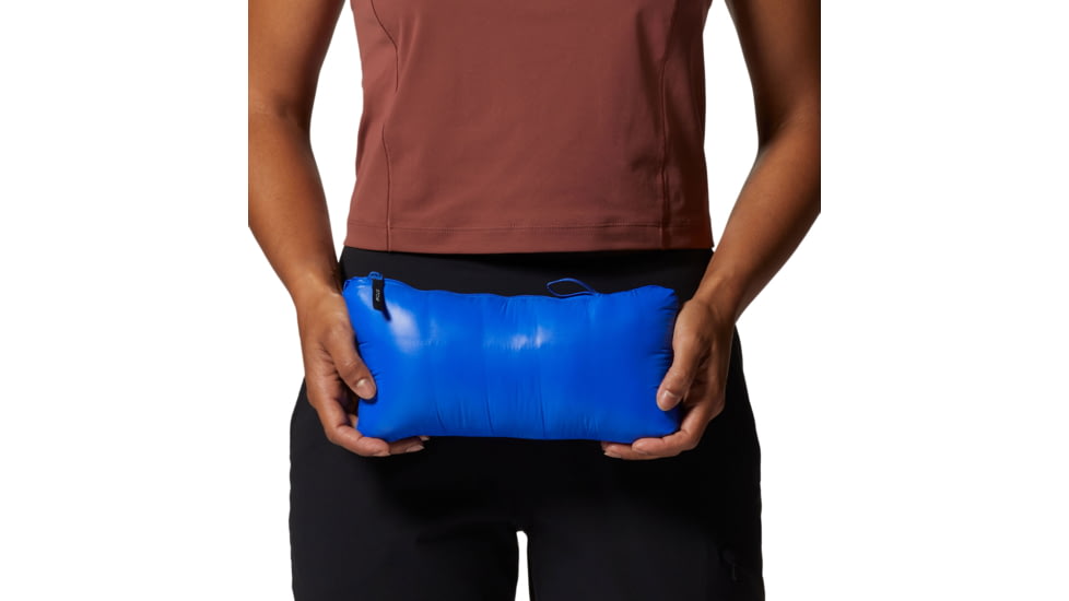 Mountain Hardwear Ghost Whisperer 2 Hood Jacket - Womens, Bright Island Blue, Extra Large, 1871631409-XL