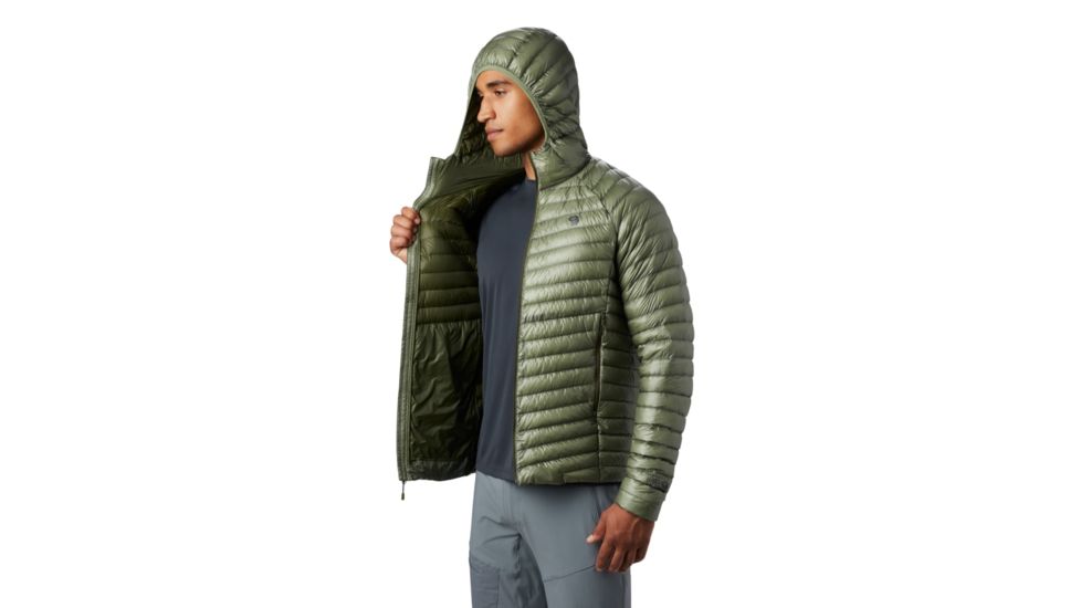 Mountain Hardwear Ghost Whisperer 2 Hoody - Mens, Field, Large, 1874761354-L