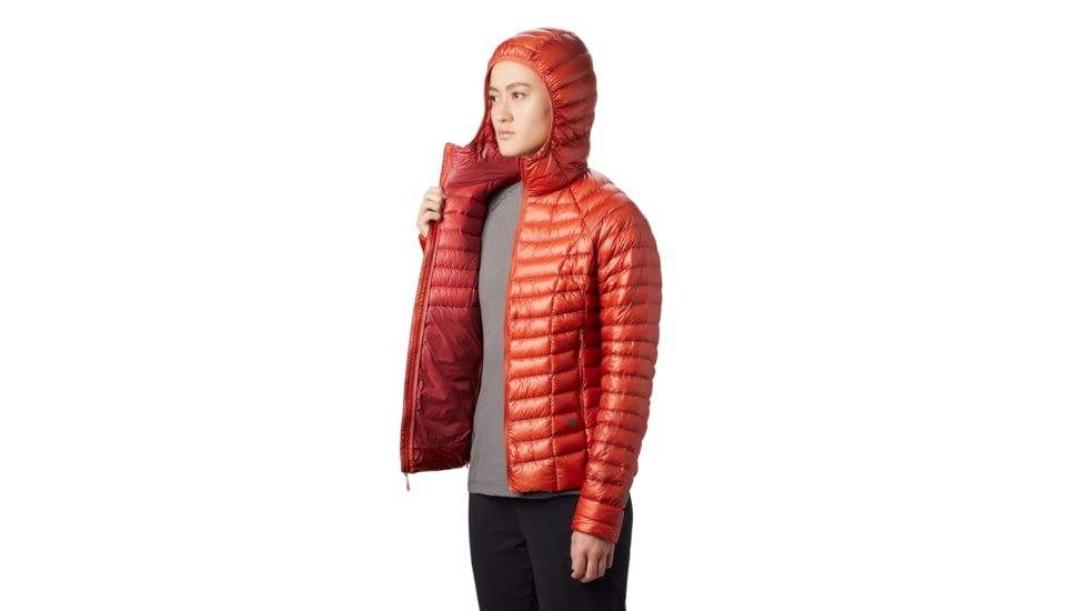 Mountain Hardwear Ghost Whisperer/2 Hoody - Women's, Dark Clay, Extra Small, OL8285840-XS
