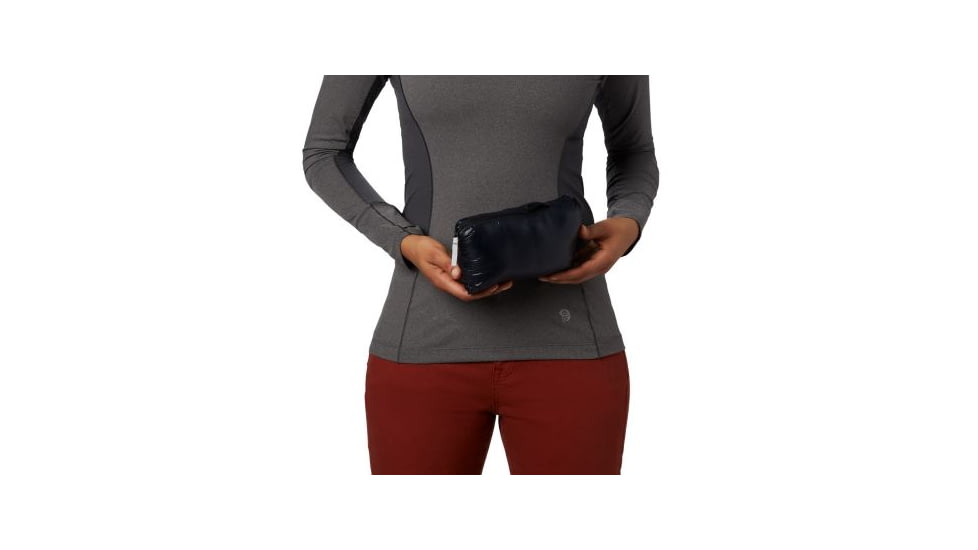 Mountain Hardwear Ghost Whisperer 2 Hoody - Womens, Black, Large, 1871631010-L