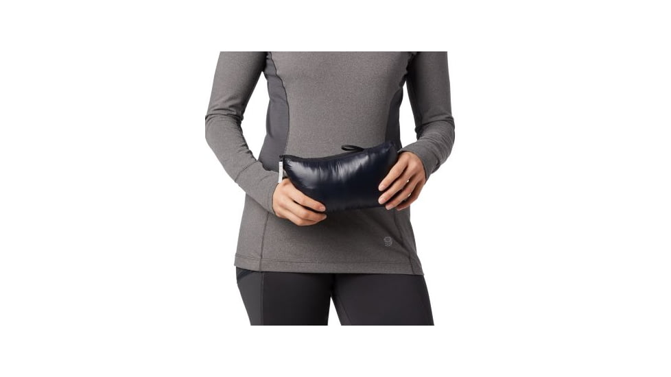 Mountain Hardwear Ghost Whisperer 2 Hoody - Womens, Black, Large, 1871631010-L