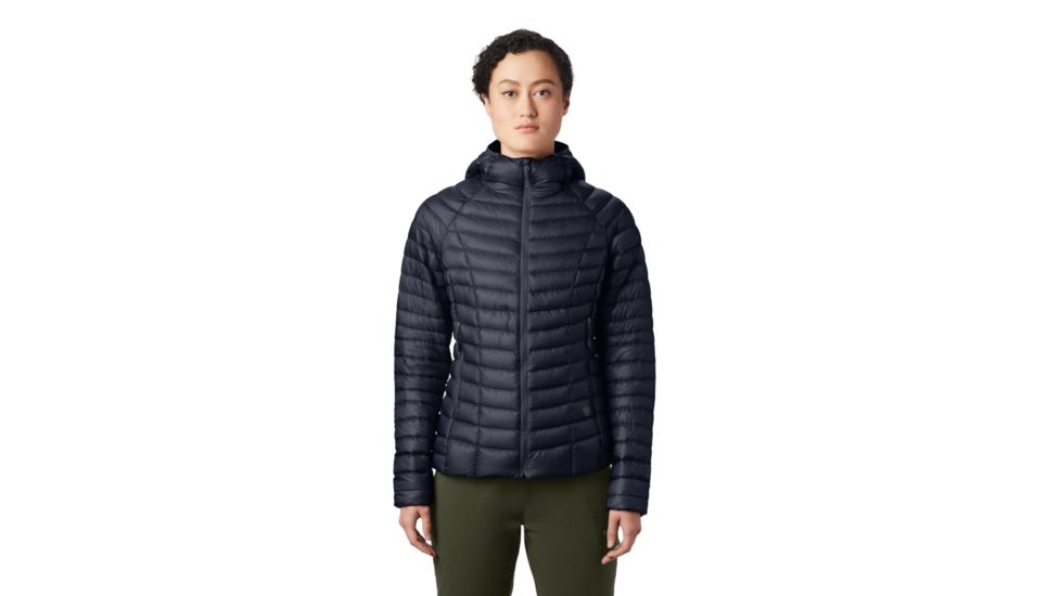 Mountain Hardwear Ghost Whisperer 2 Hoody - Women's, Dark Zinc, Large, 1871631406-L