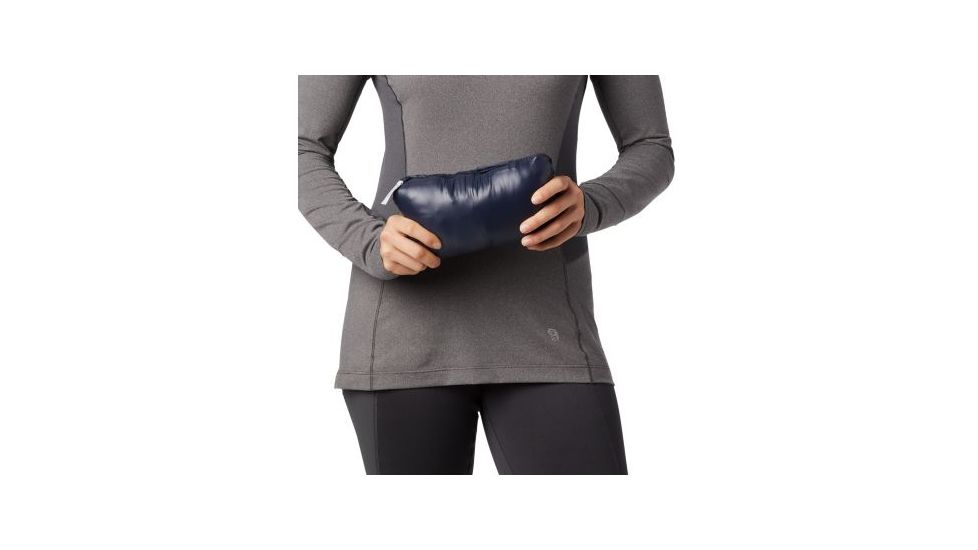 Mountain Hardwear Ghost Whisperer 2 Hoody - Womens, Dark Zinc, Small, 1871631406-S