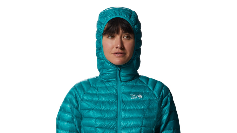 Mountain Hardwear Ghost Whisperer/2 Hoody - Womens, Synth Green, Small, 1871631360-Synth Green-S