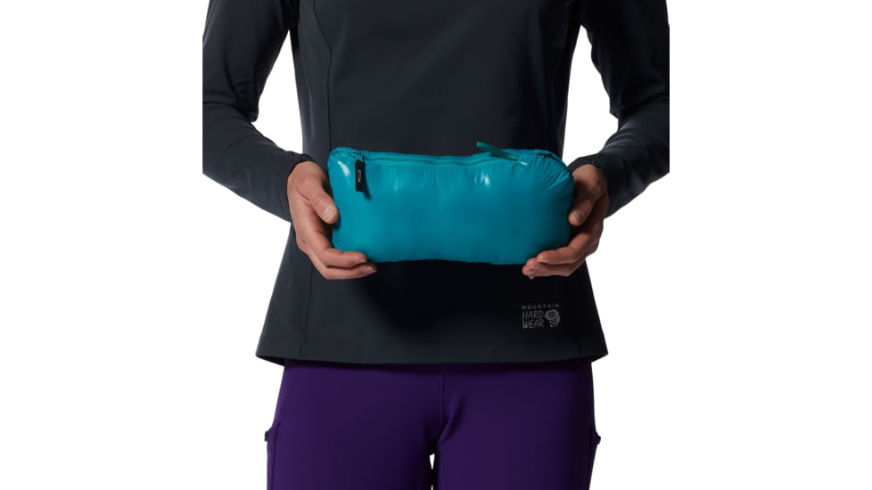 Mountain Hardwear Ghost Whisperer/2 Hoody - Womens, Synth Green, Small, 1871631360-Synth Green-S