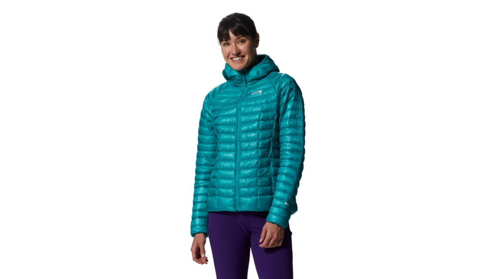 Mountain Hardwear Ghost Whisperer/2 Hoody - Women's, Synth Green, Small, 1871631360-Synth Green-S