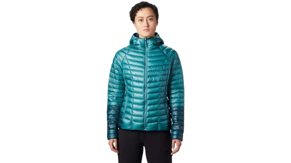 Mountain Hardwear Ghost Whisperer/2 Hoody - Women's, Washed Turq, Extra Large, 1871631447-XL