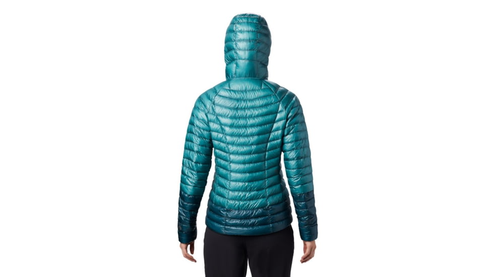 Mountain Hardwear Ghost Whisperer 2 Hoody - Womens, Washed Turquoise, Extra Small, 1871631447-Washed Turq-XS