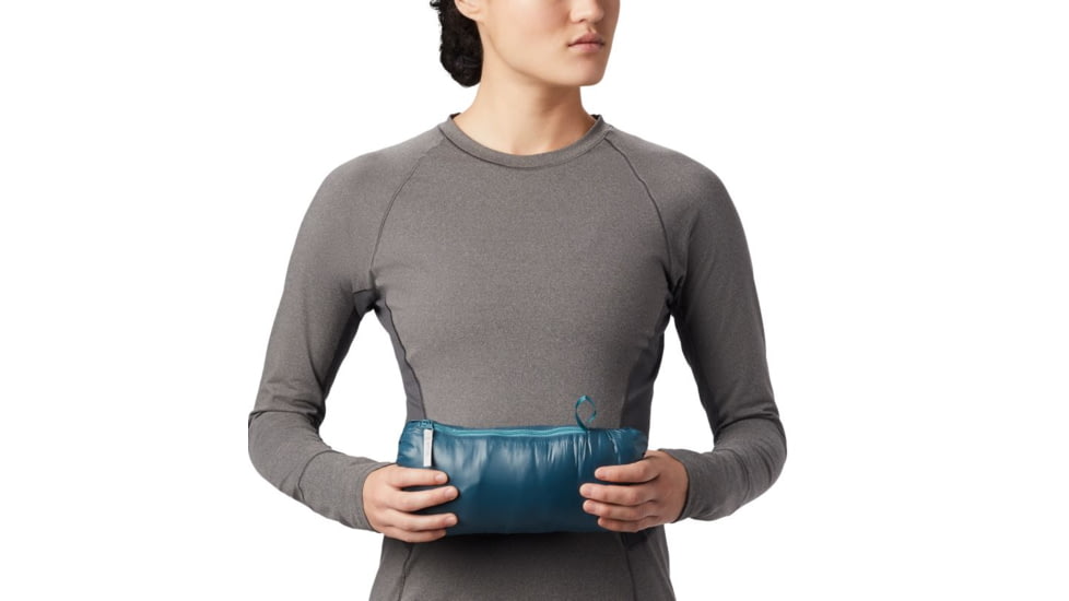 Mountain Hardwear Ghost Whisperer 2 Hoody - Womens, Washed Turquoise, Extra Small, 1871631447-Washed Turq-XS