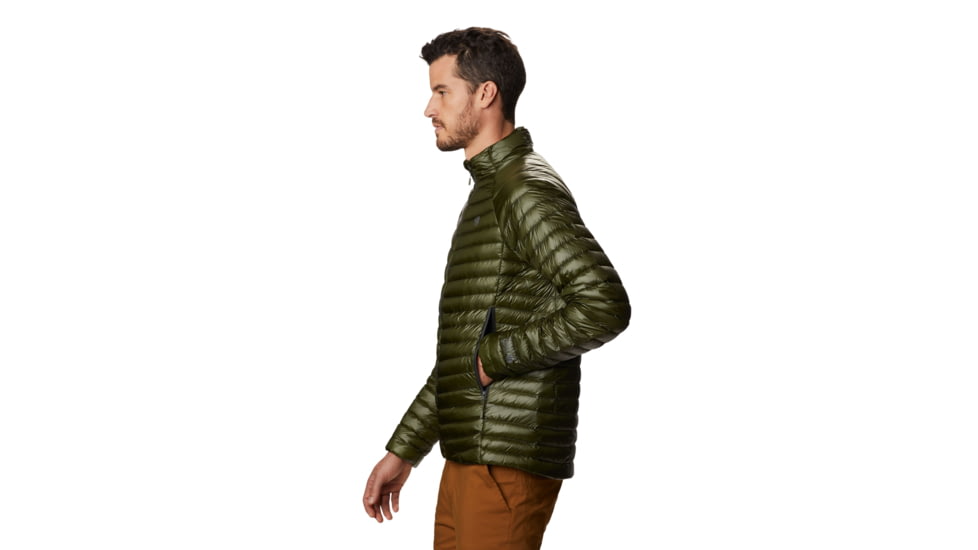 Mountain Hardwear Ghost Whisperer 2 Jacket - Mens, Dark Army, 2XL, OM8284304-XXL
