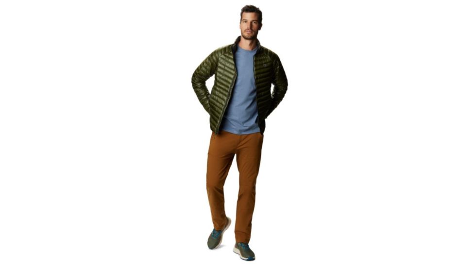 Mountain Hardwear Ghost Whisperer 2 Jacket - Mens, Dark Army, Extra Large, OM8284304-XL