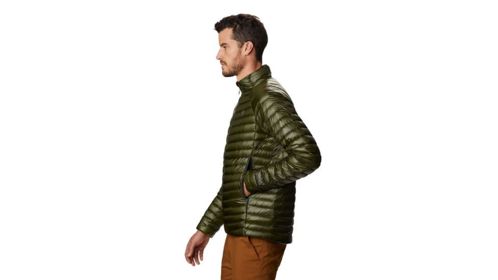 Mountain Hardwear Ghost Whisperer 2 Jacket - Mens, Dark Army, Large, 1871621304-L