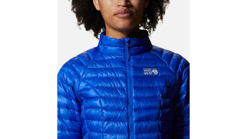 Mountain Hardwear Ghost Whisperer 2 Jacket - Womens, Bright Island Blue, Extra Large, 1874811409-XL
