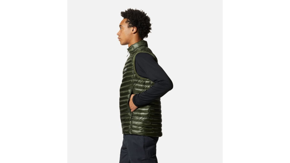 Mountain Hardwear Ghost Whisperer/2 Vest - Mens, Surplus Green, 2XL, 1898921347-XXL