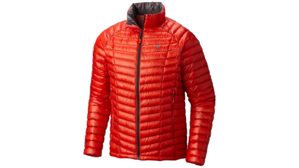 Mountain Hardwear Ghost Whisperer Hooded Down Jacket - Men's, State Orange, XXL, 1560901841-XXL