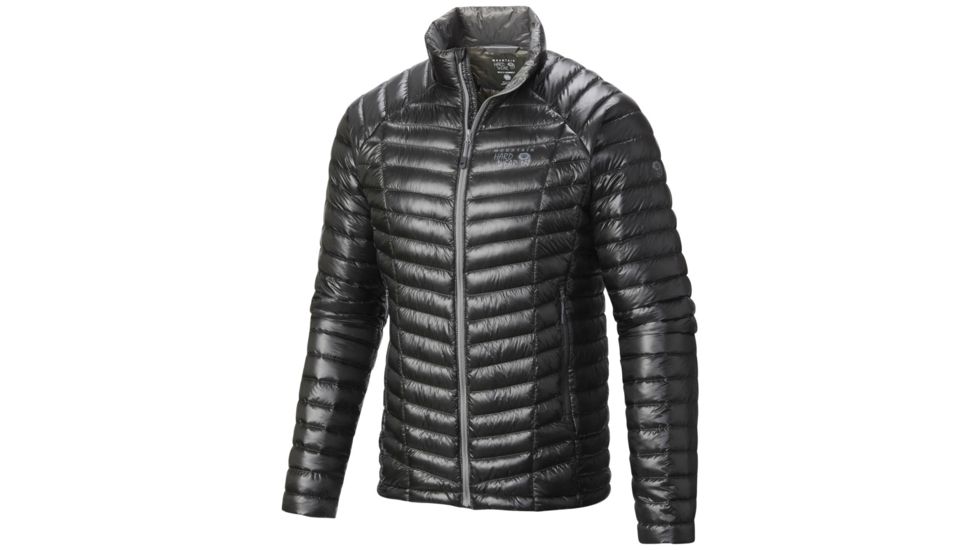 Mountain Hardwear Ghost Whisperer Down Jacket - Men's-Shark/Titanium-Large
