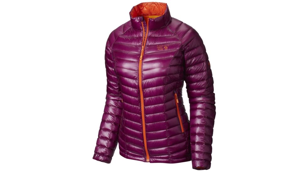 Mountain Hardwear Ghost Whisperer Down Jacket - Women's, Dark Raspberry/Navel Orange, Large, 239546