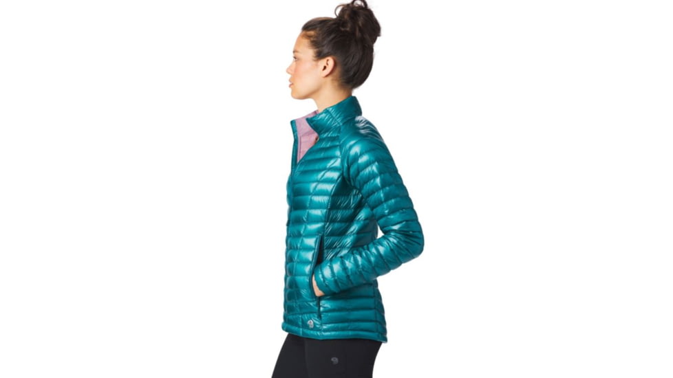 Mountain Hardwear Ghost Whisperer Down Jacket - Women's, Dive, Large, 1560911468-L