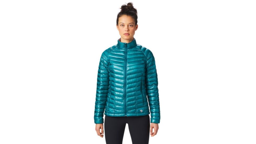 Mountain Hardwear Ghost Whisperer Down Jacket - Women's, Dive, Large, 1560911468-L