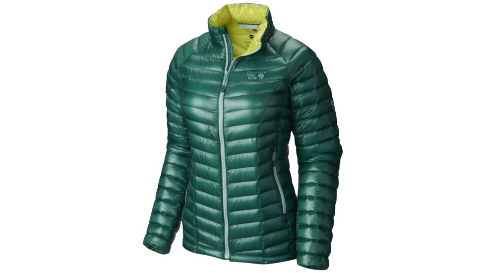Mountain Hardwear Ghost Whisperer Down Jacket - Women's, Teal Green/Bolt, Large, TEAL-GREEN-BOLT-LARGE