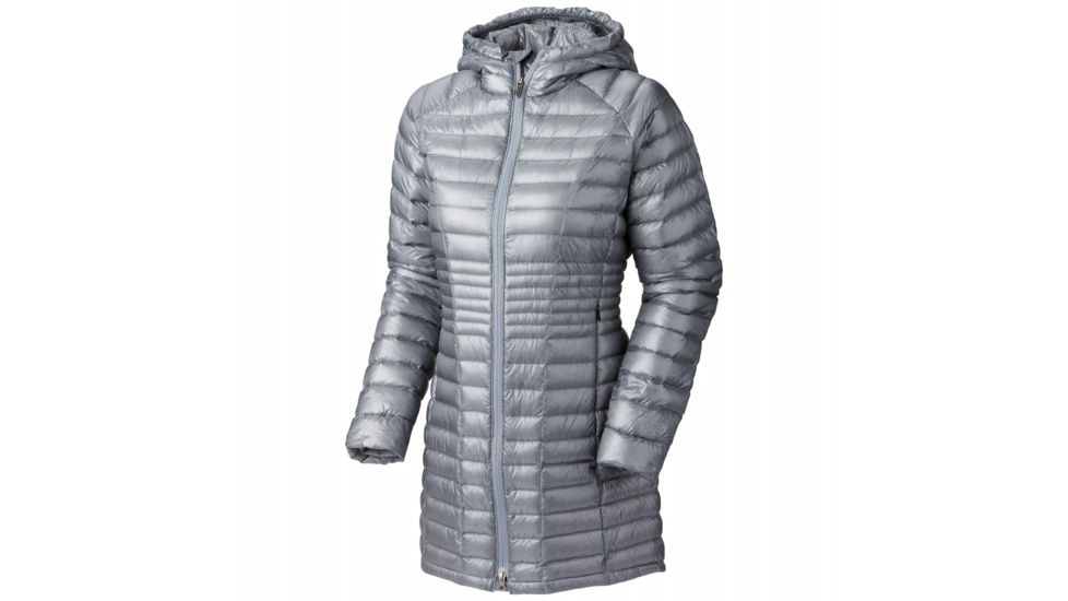 Mountain Hardwear Ghost Whisperer Down Parka - Womens-Tradewinds Grey-X-Small