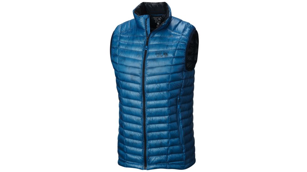 Mountain Hardwear Ghost Whisperer Down Vest - Mens-Dark Compass-Medium