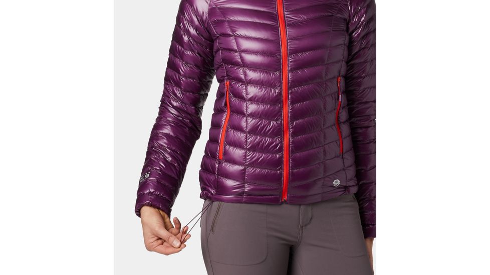 Mountain Hardwear Ghost Whisperer Hooded Down Jacket, Cosmos Purple, XS, 1560931502-XS