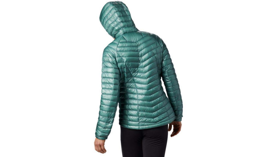 Mountain Hardwear Ghost Whisperer Hooded Down Jacket, Lakeshore Blue, XL, 1560931328-XL