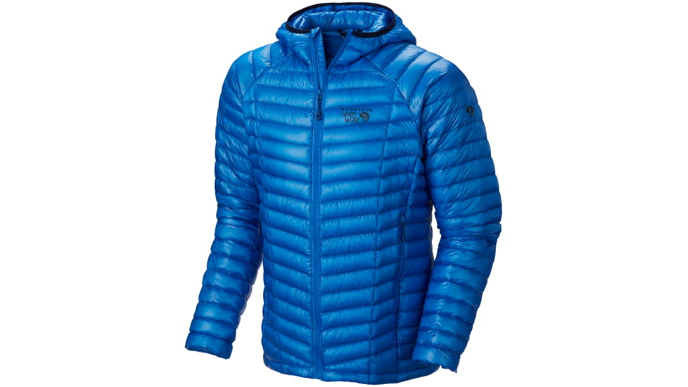 Mountain Hardwear Ghost Whisperer Hooded Down Jacket - Men's, Hyper Blue, X-Large, 108014