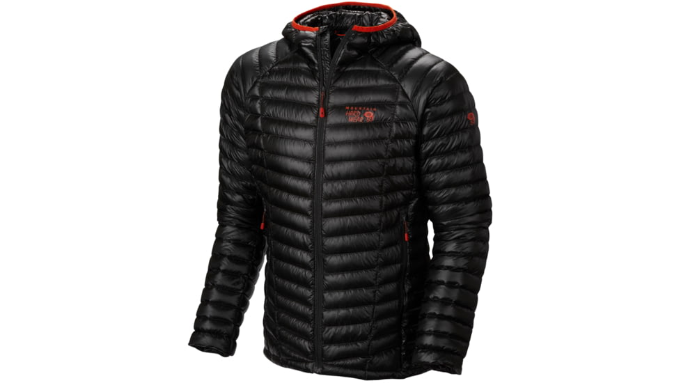 Mountain Hardwear Ghost Whisperer Hooded Down Jacket - Men's, Shark, Small, 133680