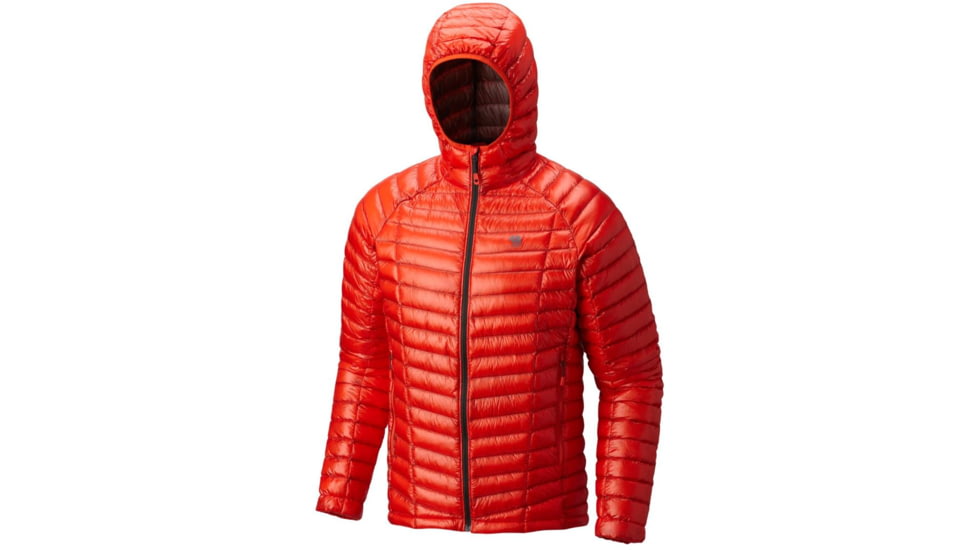 Mountain Hardwear Ghost Whisperer Hooded Down Jacket - Men's, State Orange, Medium, 415501