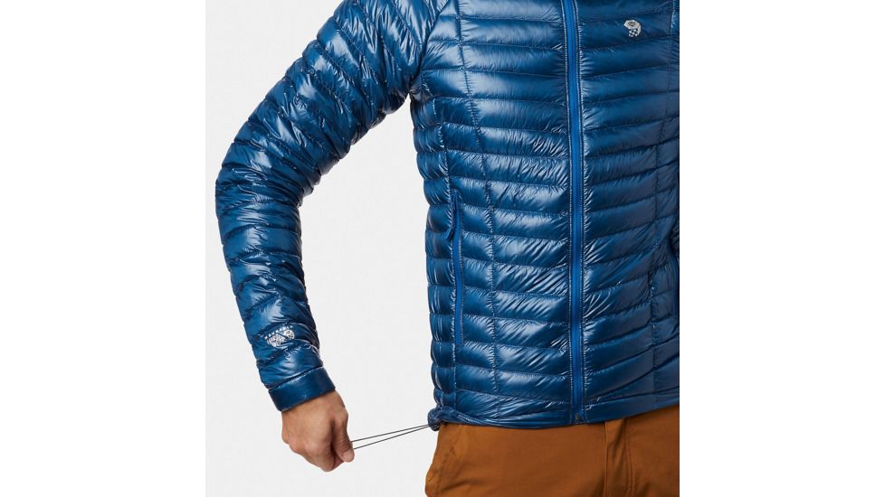 Mountain Hardwear Ghost Whisperer Hooded Down Jacket - Men's, Nightfall Blue, XL, 1560921448-XL