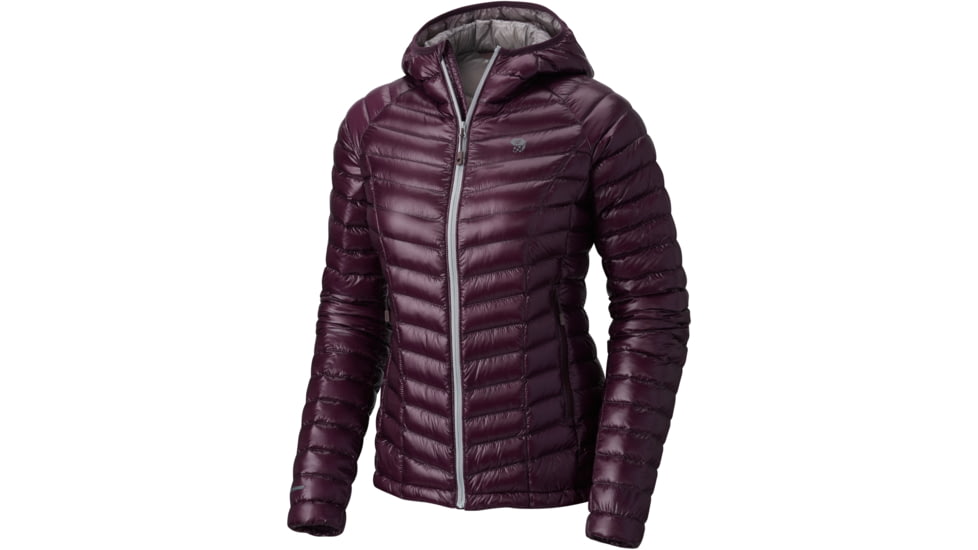 Mountain Hardwear Ghost Whisperer Hooded Down Jacket - Women's-Dark Tannin-X-Small