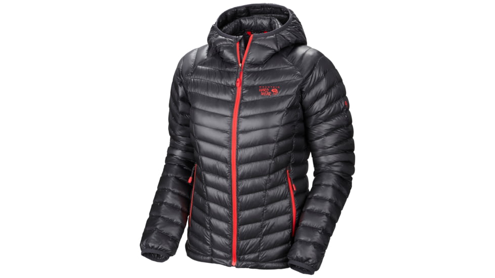Mountain Hardwear Ghost Whisperer Hooded Down Jacket - Women's-Graphite-X-Small
