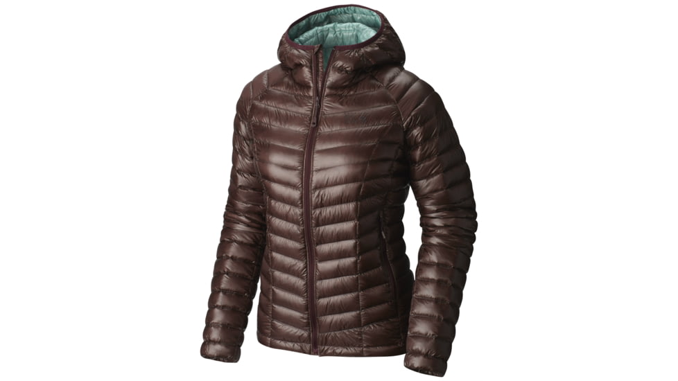 Mountain Hardwear Ghost Whisperer Hooded Down Jacket - Women's-Purple Plum-Medium