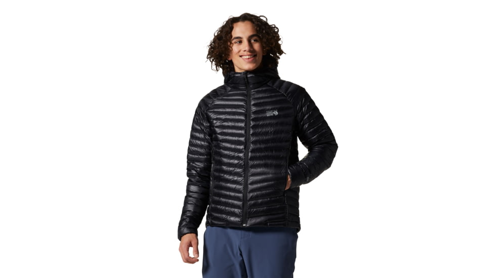 Mountain Hardwear Ghost Whisperer Hoody - Men's, Black, Small, 2104451-010-S