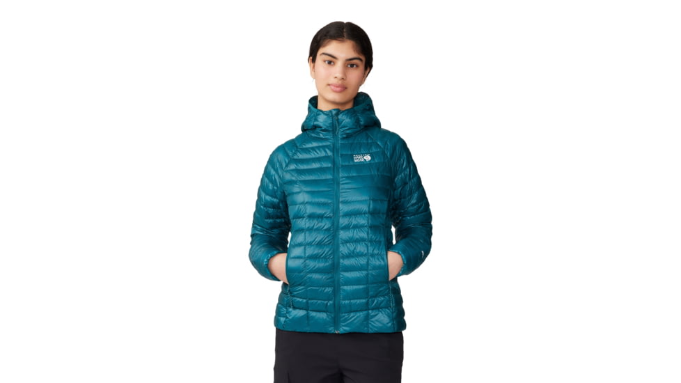 Mountain Hardwear Ghost Whisperer Hoody - Women's, Jack Pine, Extra Large, 2104731314-XL
