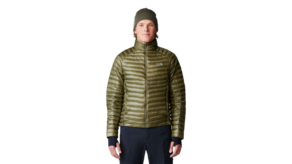 Mountain Hardwear Ghost Whisperer Jacket - Men's, Combat Green, XXL, 2104461-353-XL