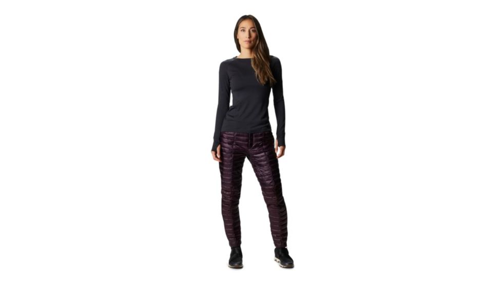Mountain Hardwear Ghost Whisperer Pant - Women's, Darkest Dawn, Large, Regular Inseam, 1869151509-L-R