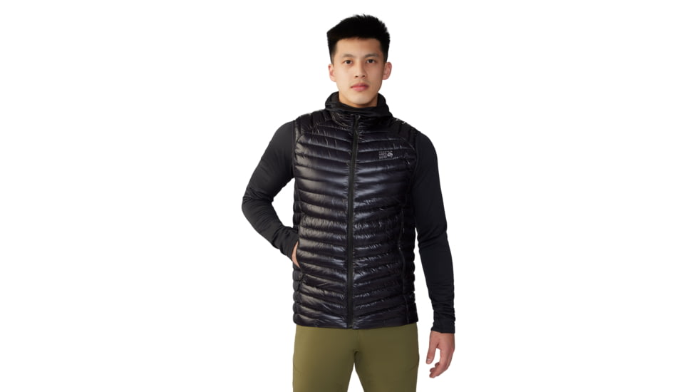 Mountain Hardwear Ghost Whisperer Vest - Men's, 010, M, 2104471-010-M
