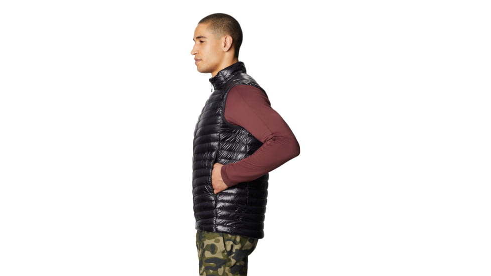 Mountain Hardwear Ghost Whisperer2 M Vest - Men's, Black, Large, OM8857010-L