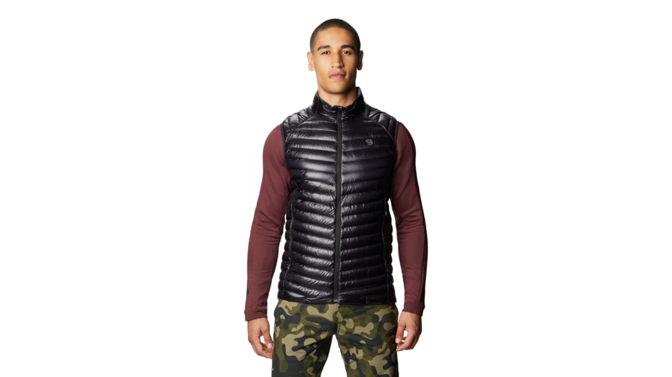 Mountain Hardwear Ghost Whisperer2 M Vest - Men's, Black, Large, OM8857010-L