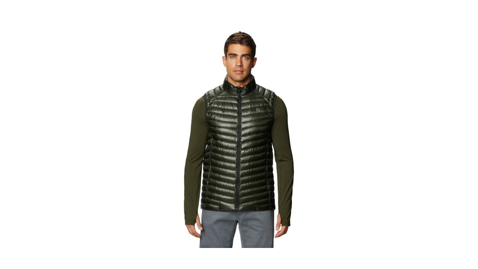 Mountain Hardwear Ghost Whisperer2 M Vest - Men's, Black Sage, Extra Large, OM8857306-XL