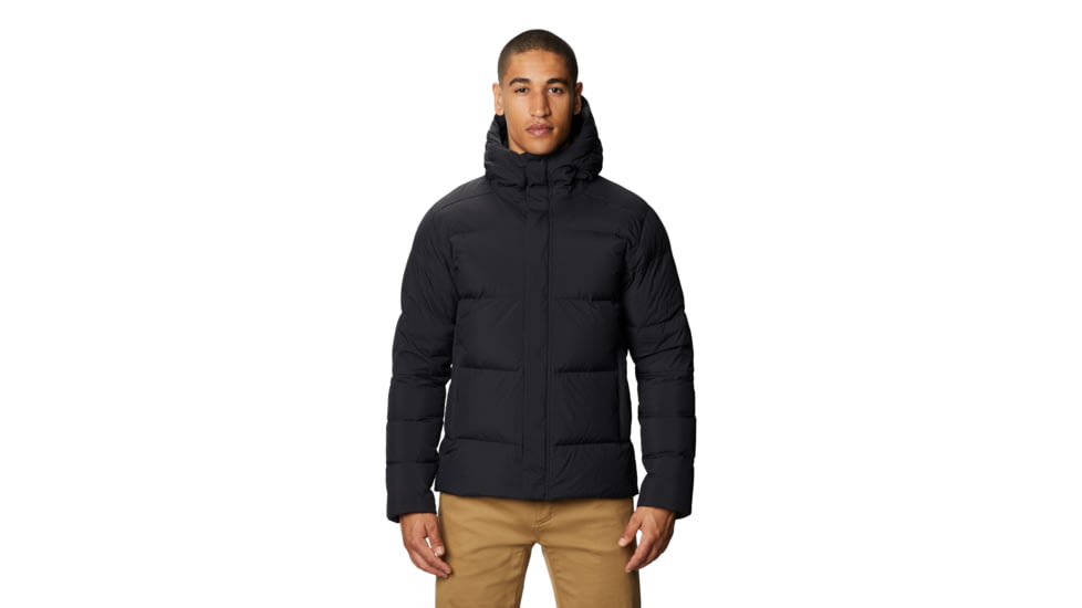 Mountain Hardwear Glacial Storm Jacket - Men's, Black, Large, OM7754010-L