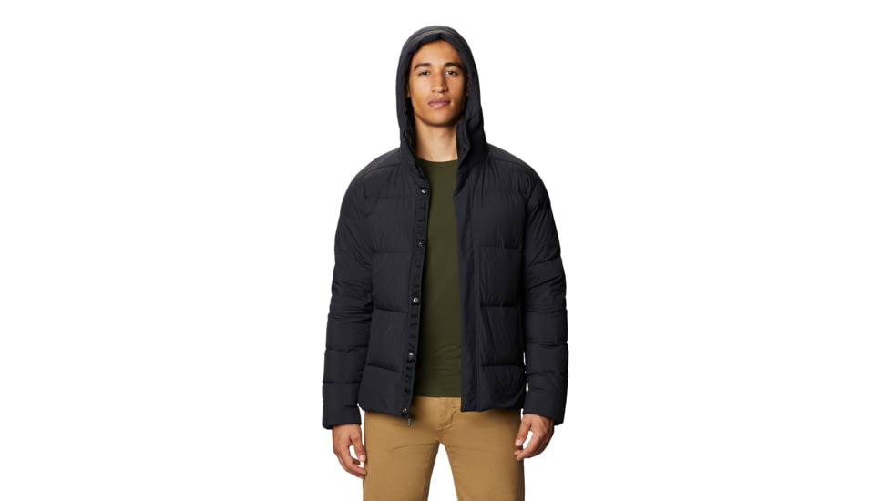 Mountain Hardwear Glacial Storm Jacket - Men's, Black, Large, OM7754010-L