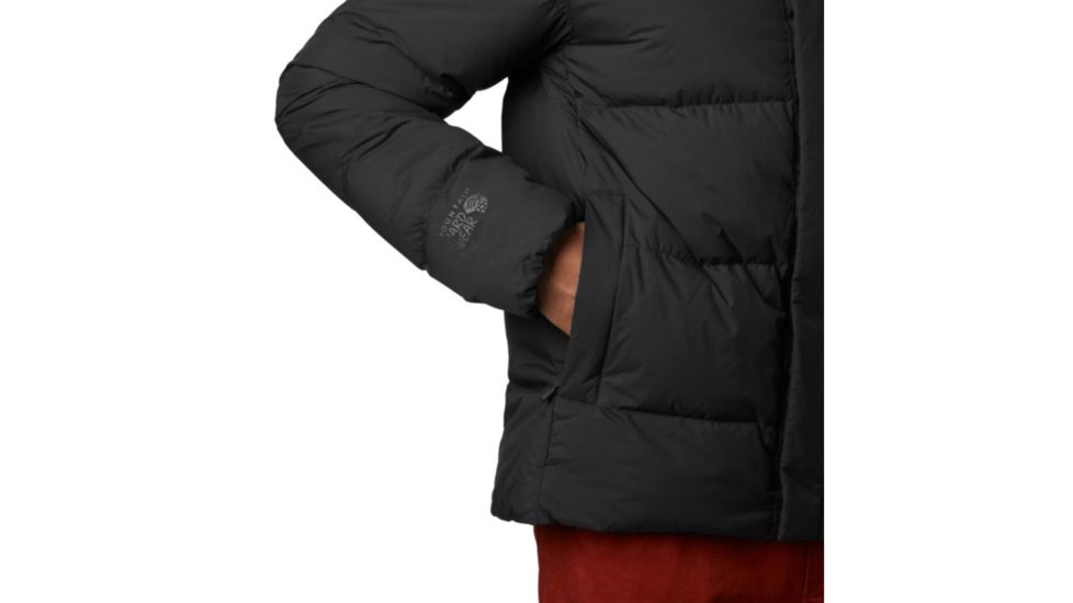 Mountain Hardwear Glacial Storm Jacket - Men's, Black, Large, OM7754010-L