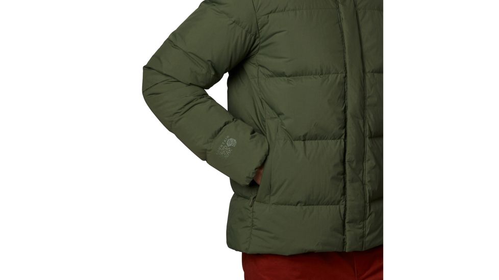 Mountain Hardwear Glacial Storm Jacket - Mens, Dark Army, Extra Large, OM7754304-XL