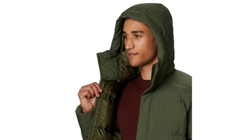 Mountain Hardwear Glacial Storm Jacket - Mens, Dark Army, Extra Large, OM7754304-XL