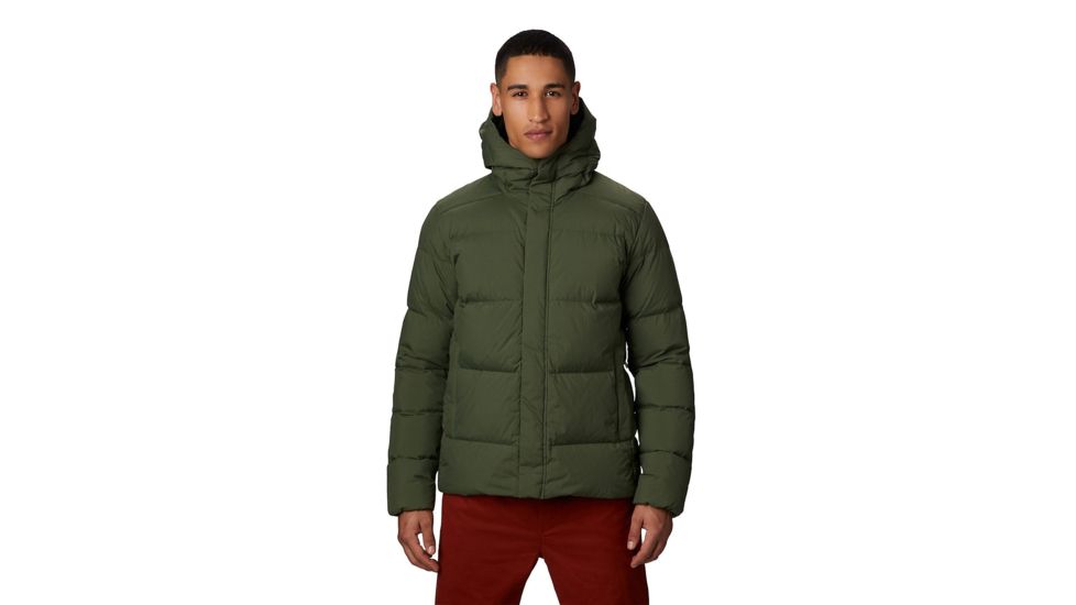 Mountain Hardwear Glacial Storm Jacket - Mens, Dark Army, Extra Large, OM7754304-XL