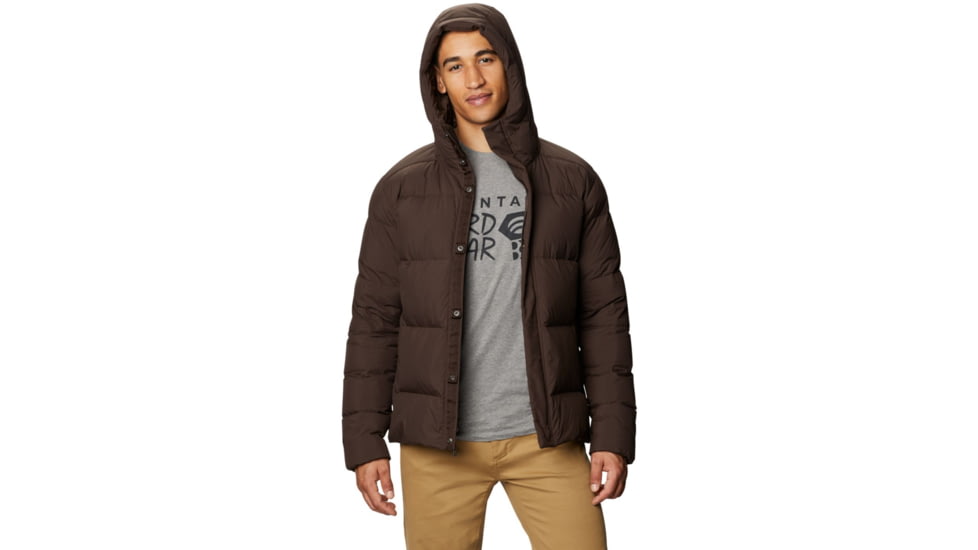 Mountain Hardwear Glacial Storm Jacket - Mens, Dark Ash, Medium, 1851321209-M